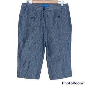 Derek Lam Design Nation Long Shorts ~ Sz 10~ Gray